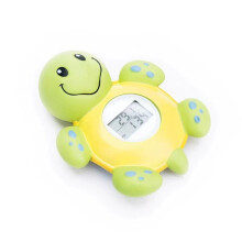 (Little turtle) Bath Thermometers Intelligent time alarm cartoon baby electronic water thermometer room thermometer bath toy
