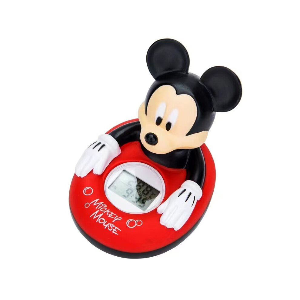 (Mickey) Bath Thermometers Intelligent time alarm cartoon baby electronic water thermometer room thermometer bath toy