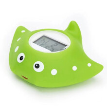 (Devil fish) Bath Thermometers Intelligent time alarm cartoon baby electronic water thermometer room thermometer bath toy