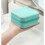 (Tiffany Blue) Simple Macaron color accessories storage box 4