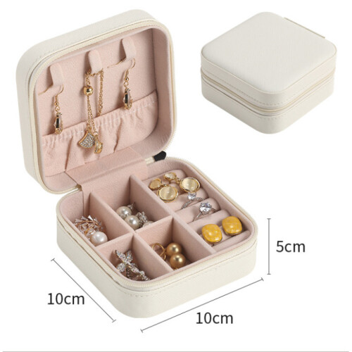 (white) Simple Macaron color accessories storage box