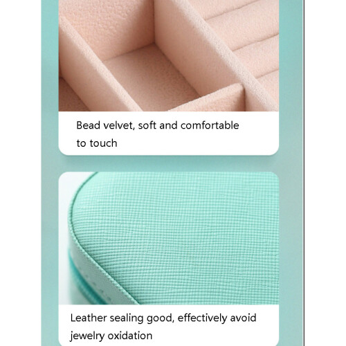 (white) Simple Macaron color accessories storage box 2