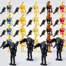 (Super Battle A?24pcs)) Star Wars Clone Troopers Minifigures Gift Fit Lego