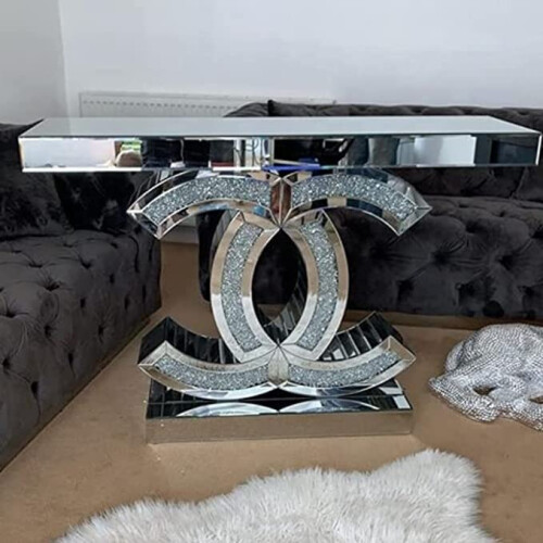 Bling store console table