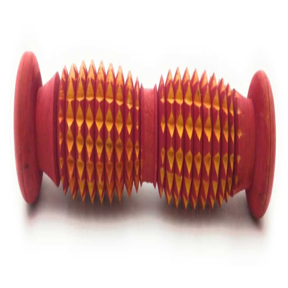 Wooden Handheld Foot Roller Acupressure Massager Reflexology Tools Pain