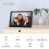 Digital Photo Frame Picture Frame HD 15 Inch Remote Control Plug Play 6