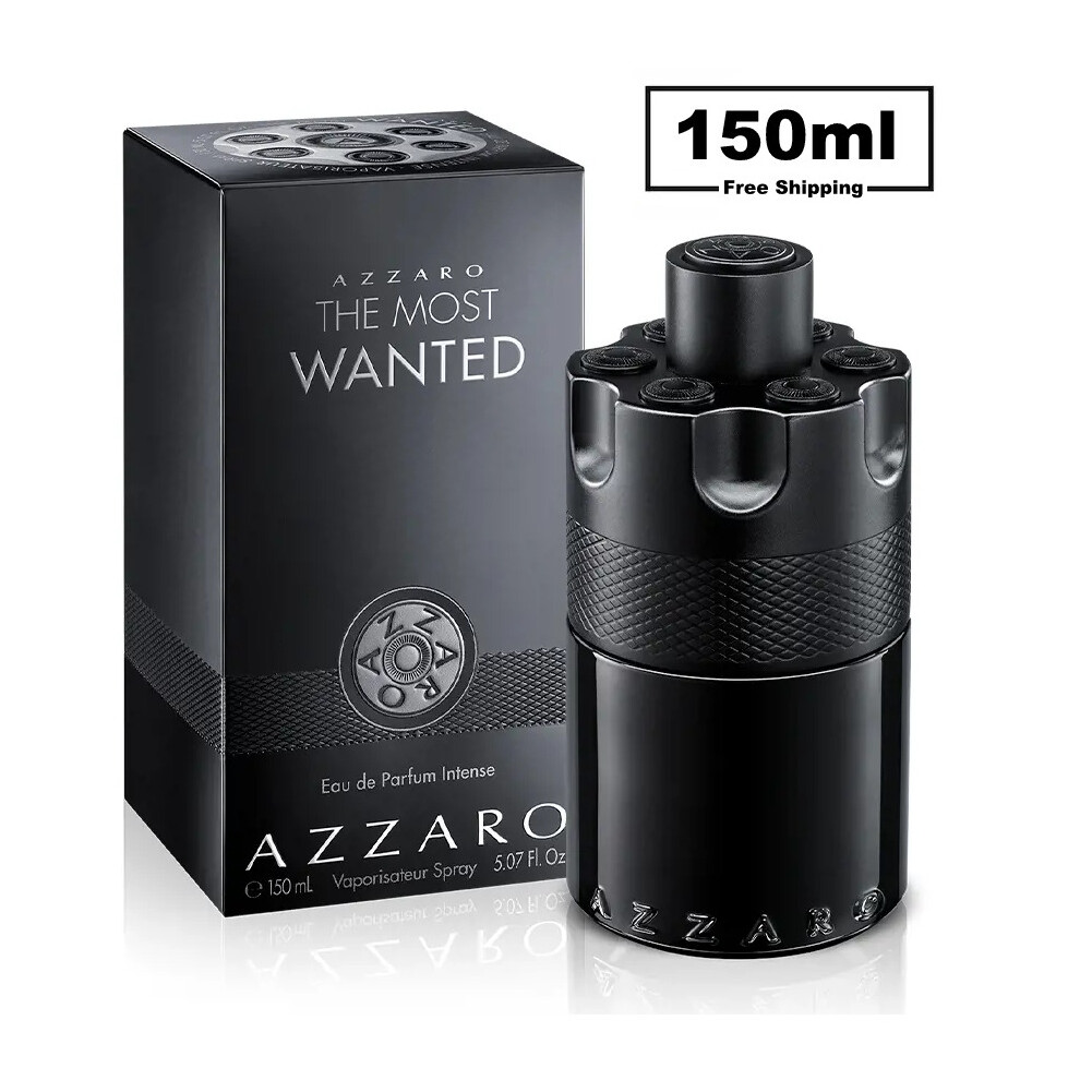 Azzaro THE MOST WANTED Intense Eau De Parfum 150ML EDP Spray for Men
