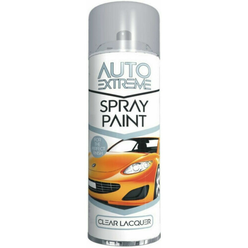 Rapide 250ml Auto Extreme Clear Lacquer Spray Paint Tough & Durable Bodywork