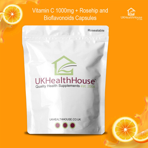 Vitamin C+ 1000mg +Rosehip Bioflavonoids Immune Support Capsule 120 2