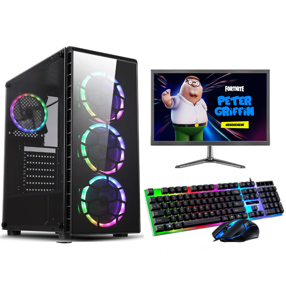 FCS Fast Gaming PC Bundle Intel Core i5 8GB RAM 1TB GT730 2GB 19'' Monitor