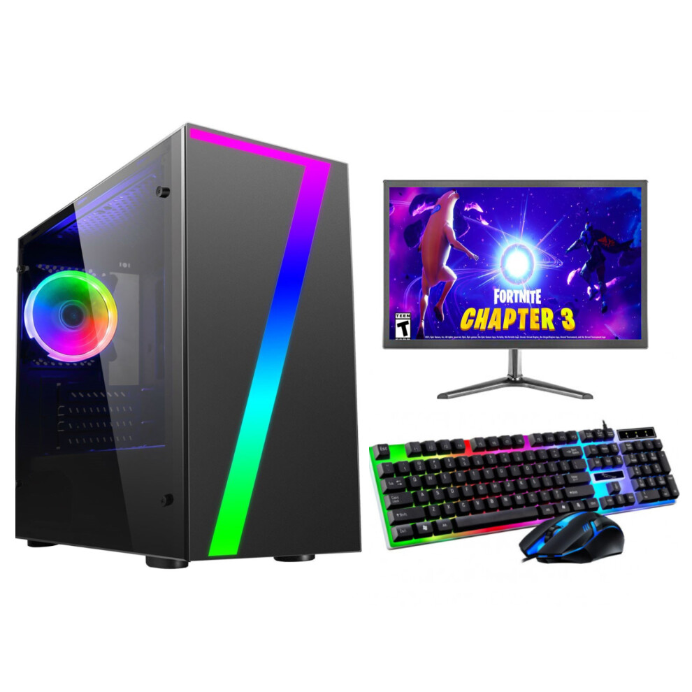 Fcs Fast Gaming Pc Bundle Intel Quad Core I5 16Gb Ram 1Tb Windows 10 2Gb Gt1030 5060908881403