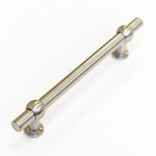 Brushed Nickel T Bar Handle 160mm
