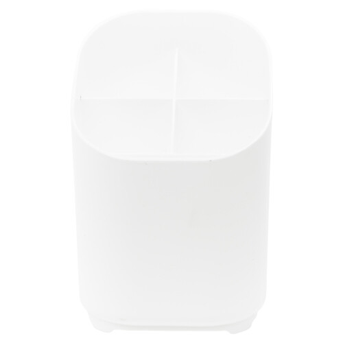 URBN Living (White) Kitchen Plastic Cutlery Drainer Holder Rack 1