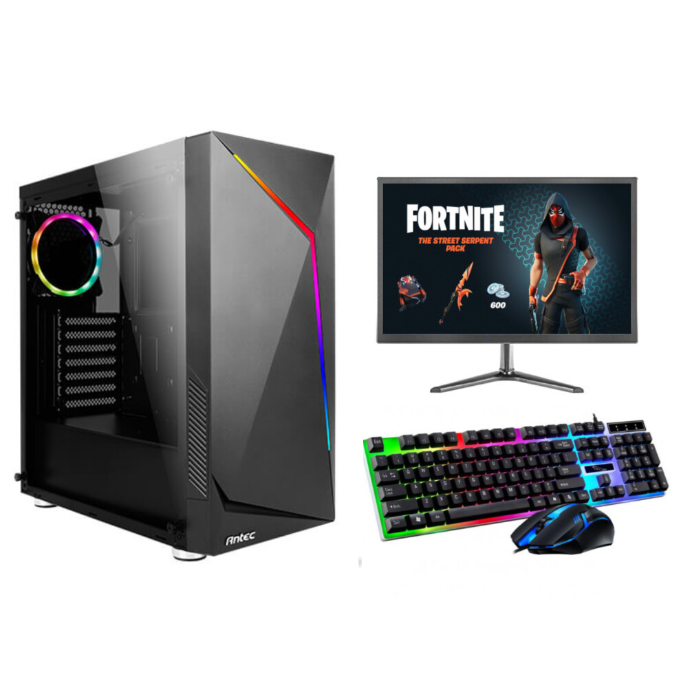 FCS Fast Gaming PC Bundle Intel Quad Core i5 16GB RAM 1TB Windows 10 2GB GT1030