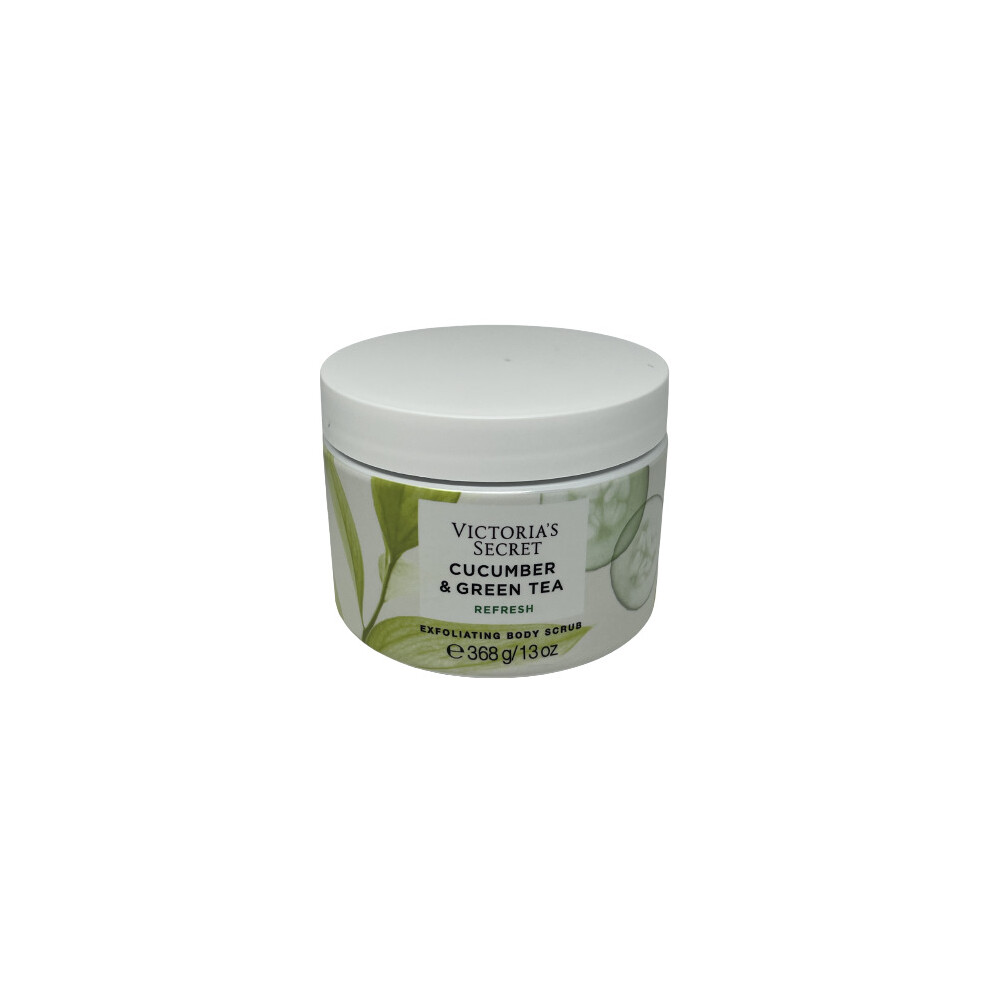 Victoria's Secret Cucumber & Tea Exfoliating Body Scrub Green