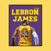 (03, Inner frame) Digital oil painting diy NBA fan LeBron James gift