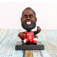 (James Harden) James/Kobe/Harden/Durant bobblehead car home gift