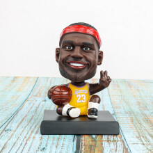 (LeBron James) James/Kobe/Harden/Durant bobblehead car home gift