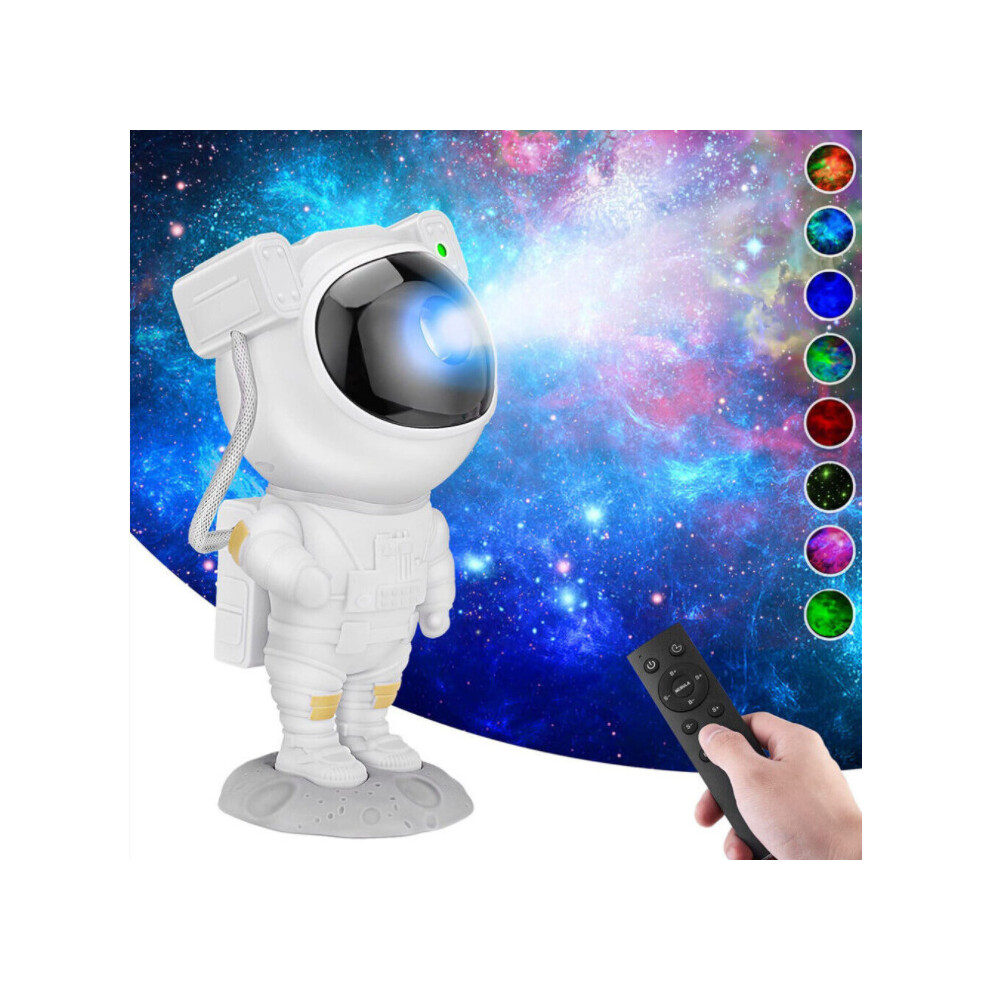 Guorange Astronaut Galaxy Projector Night – Nebula & Stars, 360 Rotating Head, Remote Control, Uk Plug Light