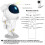 Astronaut Galaxy Projector Night Light – Nebula & Stars, 360 Rotating Head, Remote Control, UK Plug 14