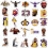(Dutland) NBA stars (including James) stickers 1