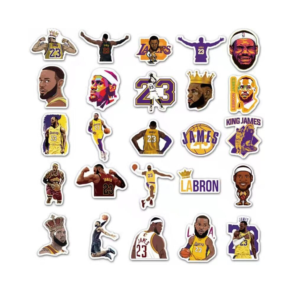 (Dutland) NBA stars (including James) stickers