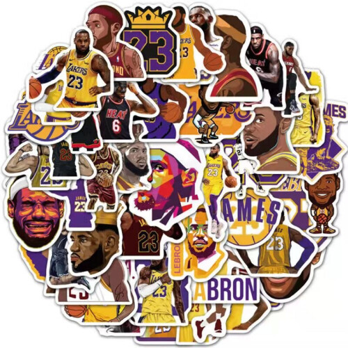 (Dutland) NBA stars (including James) stickers 1