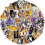 (Kobe) NBA stars (including James) stickers 2