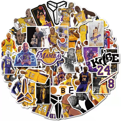 (Kobe) NBA stars (including James) stickers 1
