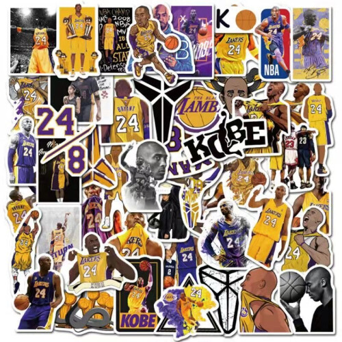 (Kobe) NBA stars (including James) stickers 2