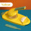 (Yellow) Two-in-one dumpling press mould for new dumpling makers 3