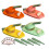 (Orange) Two-in-one dumpling press mould for new dumpling makers 7