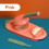 (Pink) Two-in-one dumpling press mould for new dumpling makers 3
