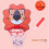 (Red) Children's basketball hoop without holes 1