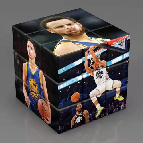 (Curry) Football and Basketball Star Magic Cube