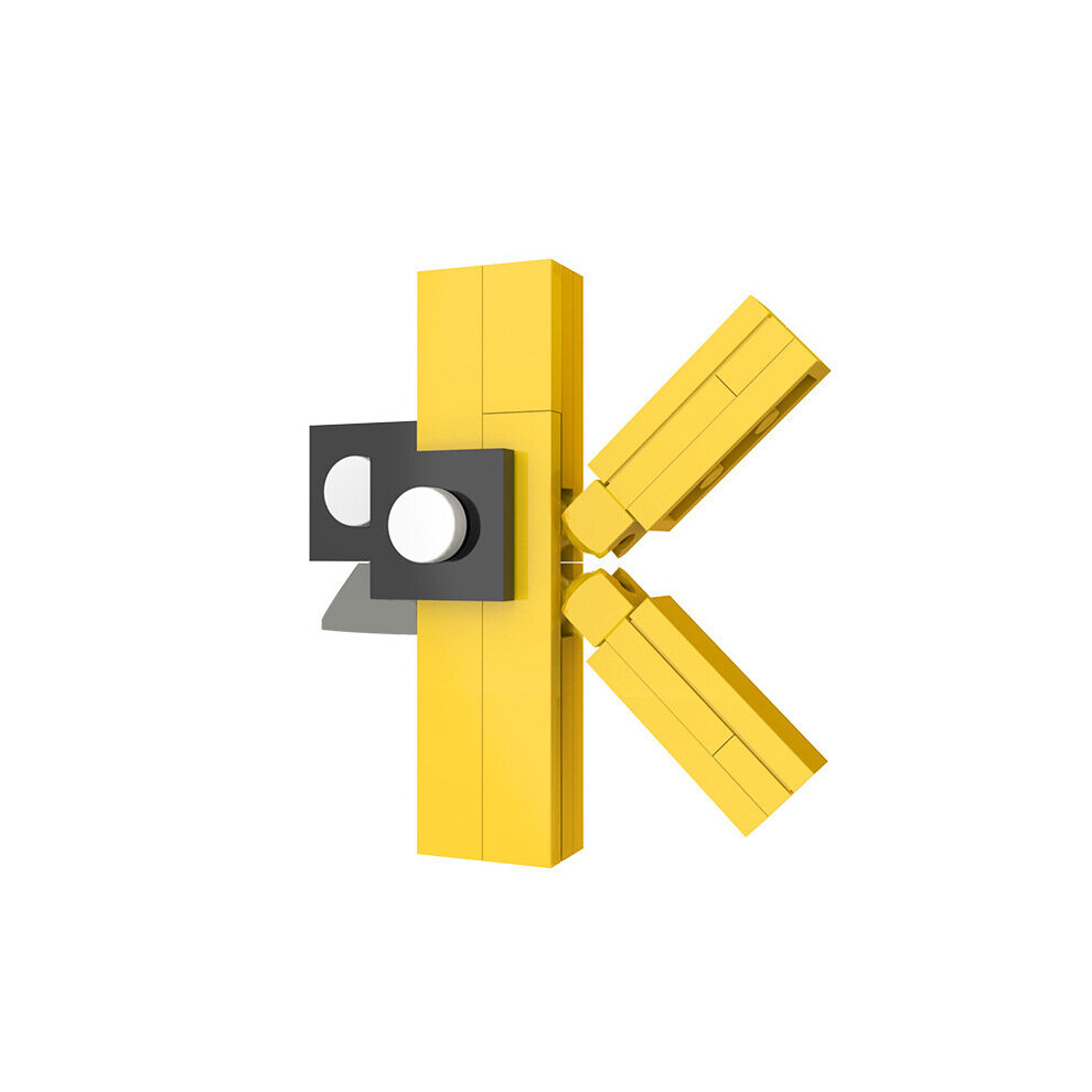 Photos - Educational Toy (K) Alphabet Lore Building Block Toy Kawaii English Letter Building Block Best Gift