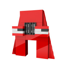 (A) Alphabet Lore Building Block Toy Kawaii English Letter Building Block Best Gift