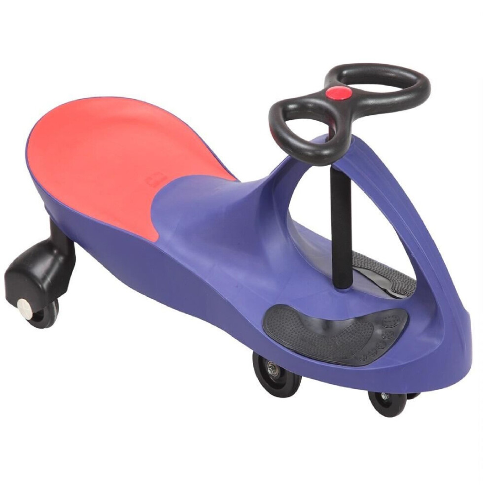 (Blue) Swing Car Ride On Swivel Gyro Scooter