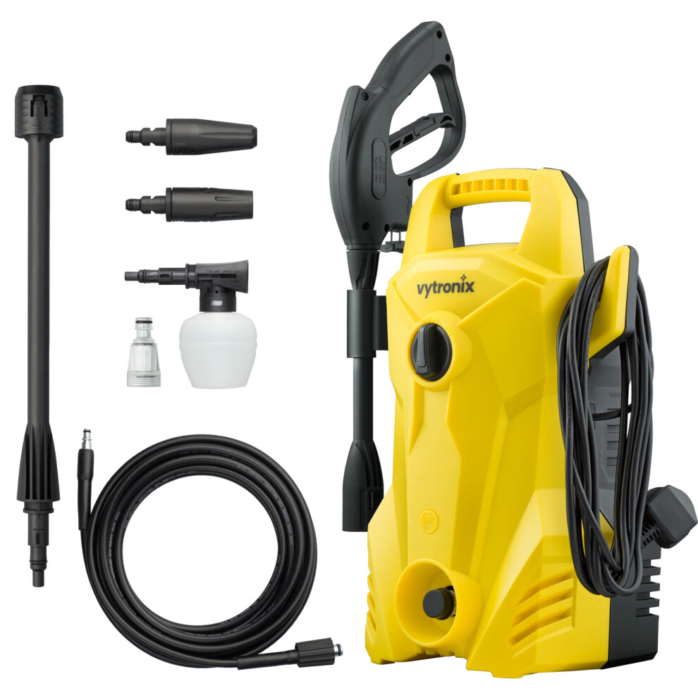 Vytronix Pw1500 Powerful Compact Electric Pressure Washer 1400W