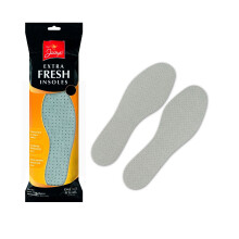 Extra Fresh Shoe Insoles Charcoal Layer 1 Pair Shoe Boots Unisex