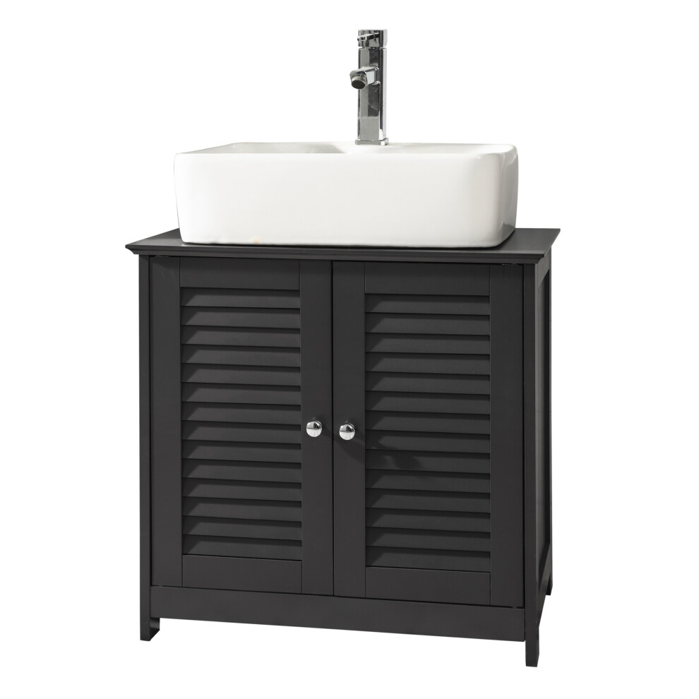 SoBuy FRG237-DG, Under Sink Cabinet Bathroom Vanity Unit
