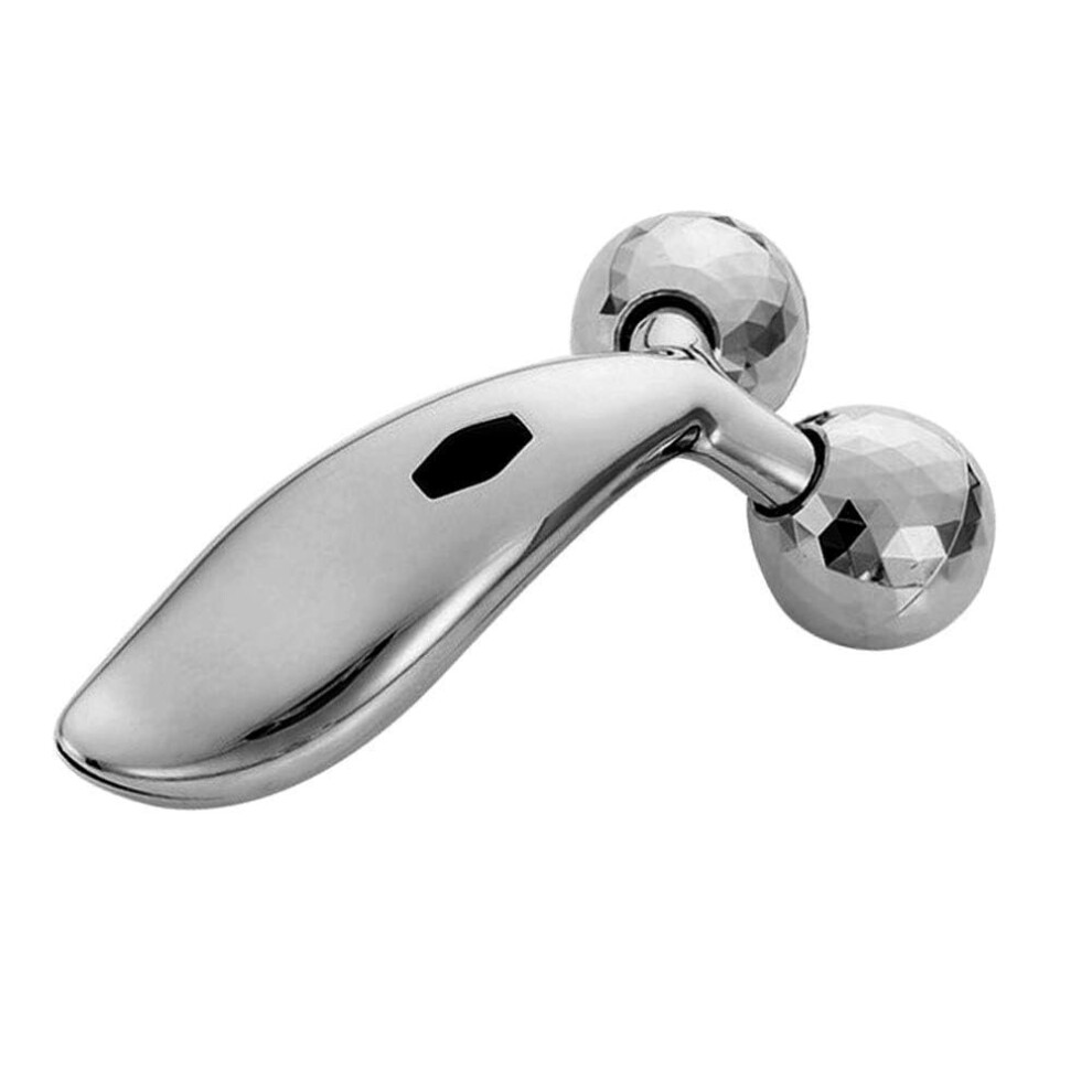 3D Manual Roller for Face Lift Instrument 2 Wheel Shaping Skin Tightening Massager