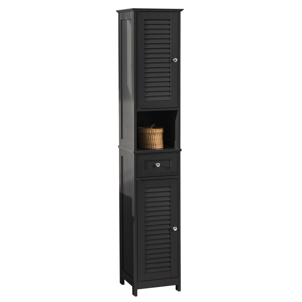 SoBuy FRG236-DG, Bathroom Tall Cabinet Bathroom Storage Cabinet