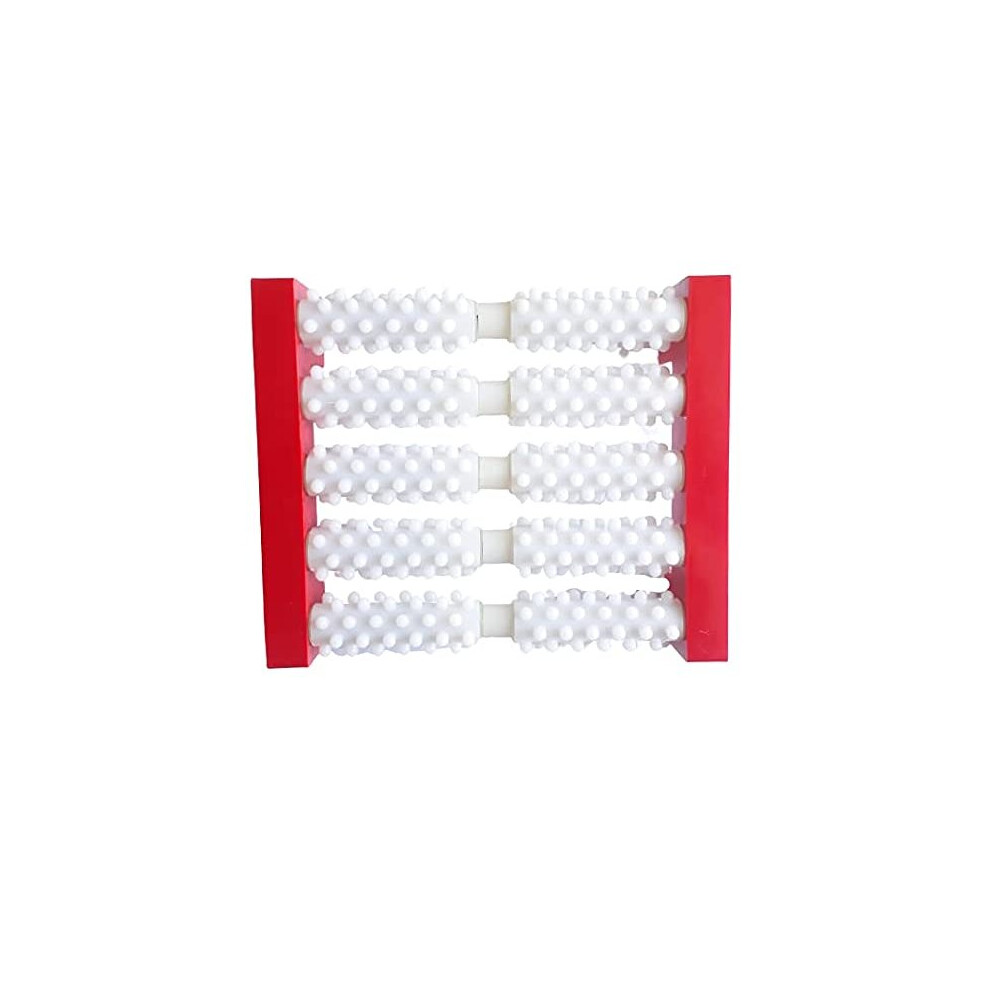MANUAL Acupressure Foot/Feet Massager 10 Roller (Soft Point)