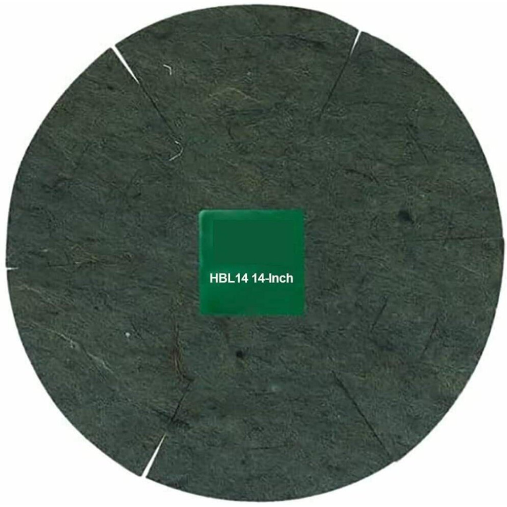 (14 INCH) Green Jute Liners Perfect for all Plant Basket