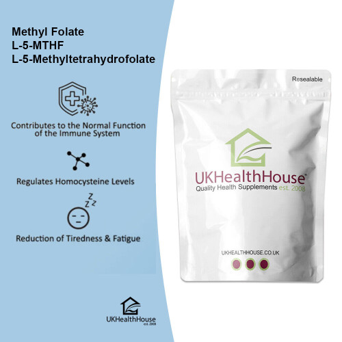 Methyl Folate 1000mcg Tablets L-5-MTHF Vitamin B9 x 30 2