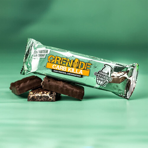 Grenade Grenade Low Carb Hyperprotein Bar - Dark Chocolate Mint, 12 x 60g 2