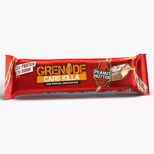 Grenade Grenade High Protein and Low Carb Bar, 12 x 60 g - Peanut Nutter 1