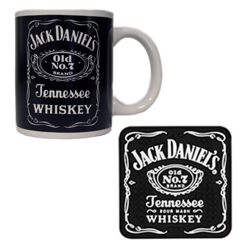 Jack Daniels Jack Daniel's coffee set mug and coaster