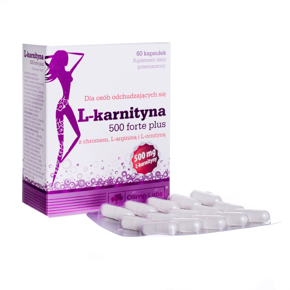 Olimp Laboratories Sp. Z O.o. Olimp L-Karnityna 500 Forte Plus-60Capsules